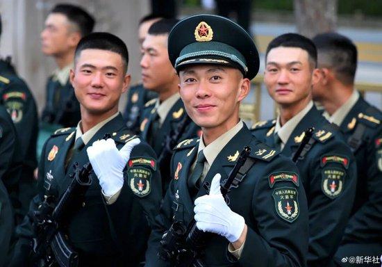 受阅部队,第一波高清大图来了!