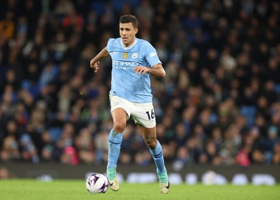 曼晚:罗德里有望在对阵利物浦时复出 科瓦契奇的脚踝仍有伤