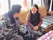 翻身农奴、那曲市居民青饶：做梦都想不到的幸福