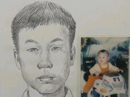 申军良请专家画的申聪肖像照 图 | 申军良微博