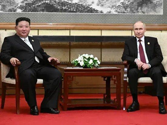 普京与金正恩开始会谈