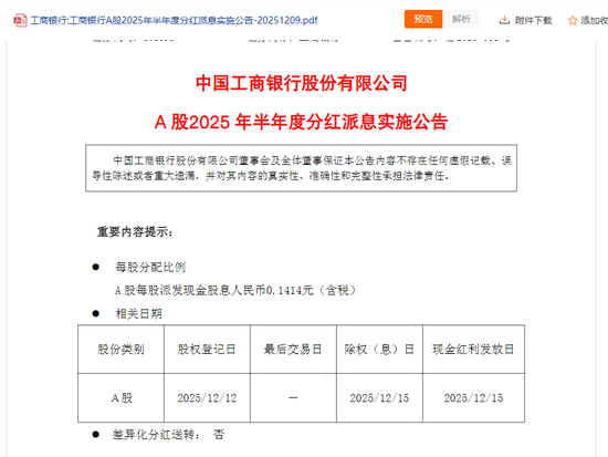 2000亿“红包雨”即将来袭,国有大行今年中期分红提前近一个月落地,分红率持平去年