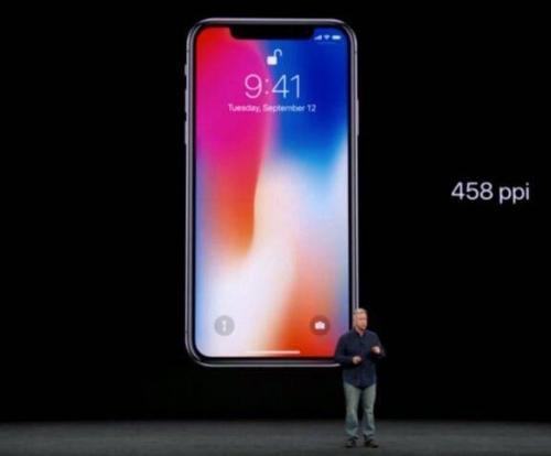 iPhone X 图片来源:苹果发布会