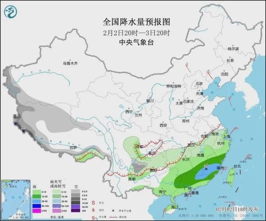 南方的太阳终于要露脸啦！但是这里的暴雪、大暴雪即将安排上