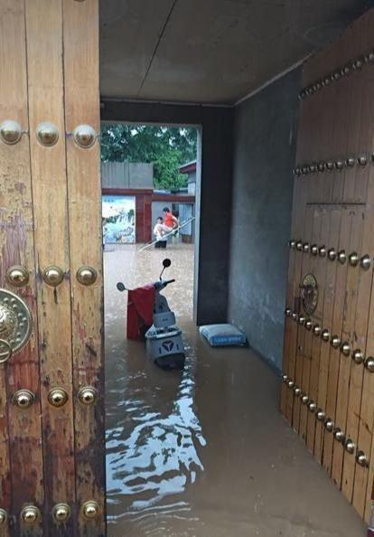河北易县一桥梁第二次被洪水冲垮，当地回应