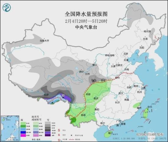 南方的太阳终于要露脸啦！但是这里的暴雪、大暴雪即将安排上