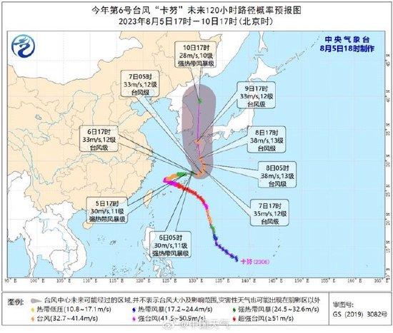 台风“卡努”下周或将影响我国东北地区