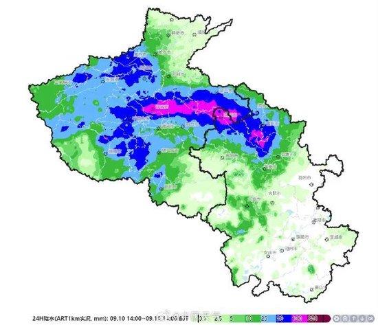 部分地区降雨量破当地9月日雨量记录!强降雨还停不下来,暴雨大暴雨区域转移