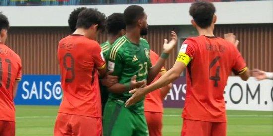 可惜!国青遭绝杀0-1负沙特 无缘世青赛 刘诚宇失点+失良机