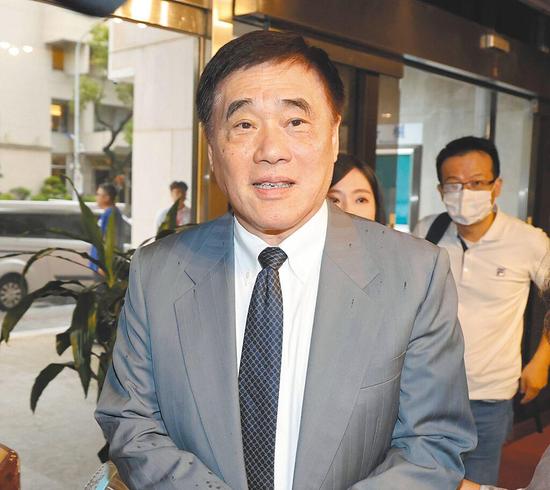 郝龙斌首次表态:参选中国国民党主席