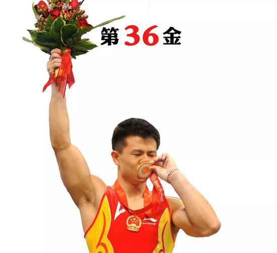 陈一冰 体操男子吊环冠军