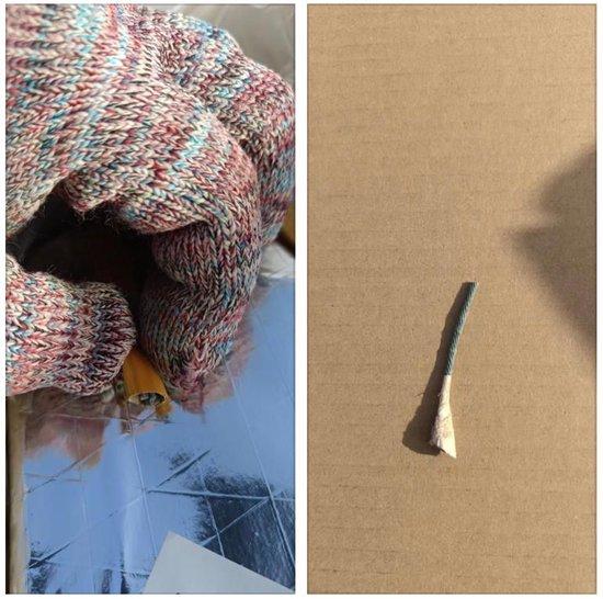 礼花弹快引线(左)和慢引线(右)。图/受访者提供