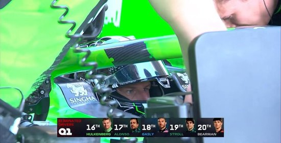 F1迈阿密排位赛:维斯塔潘杆位,安东内利P3,汉密尔顿Q2出局