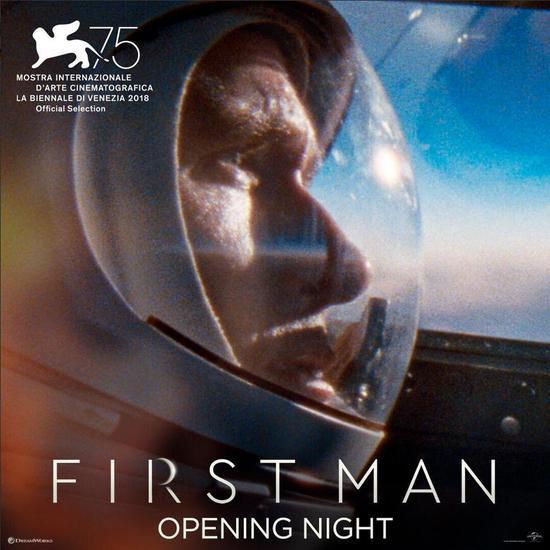 《FIRST MAN》(《登月第一人》)宣传海报