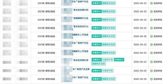 图源:汽车投诉平台