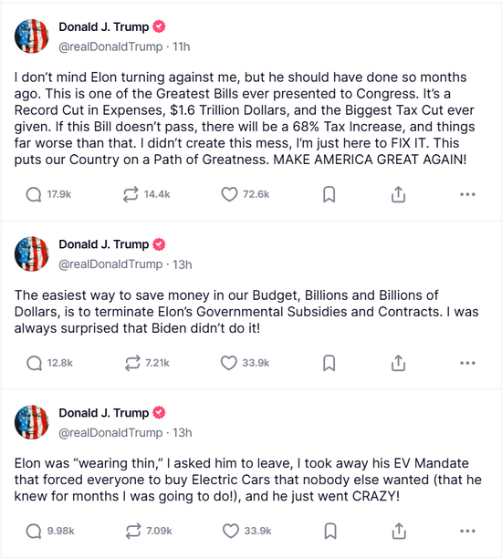 明查｜马斯克眼角淤青是特朗普打的？网传截图是“高仿”