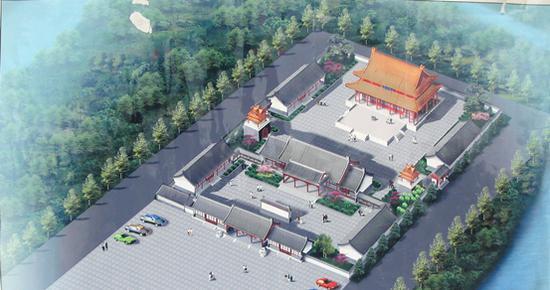 (史料上记载的“三公祠”,作者供图)