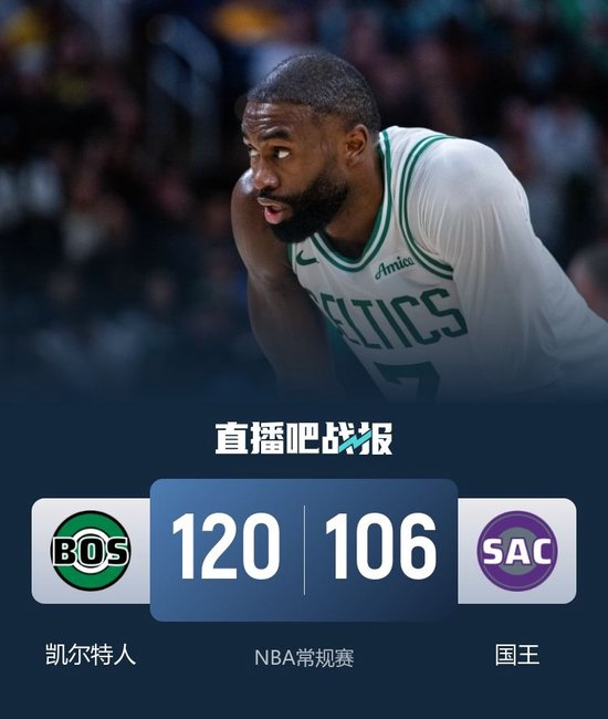 绿军末节发力送国王3连败 布朗29+10 怀特16+7 德罗赞25+6