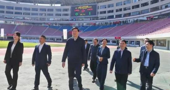 三大球运动会召开在即,体育总局局长高志丹赴赛事举办地调研
