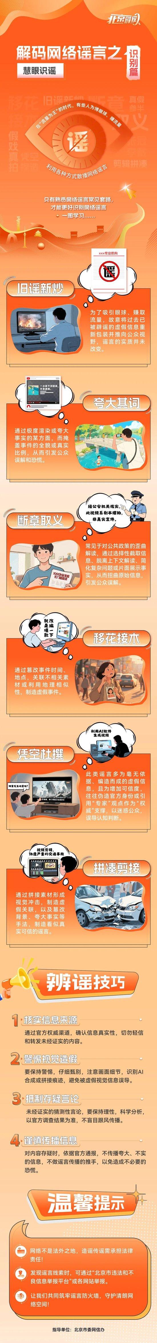 北京网络辟谣宣传月│ 解码网络谣言之识别篇