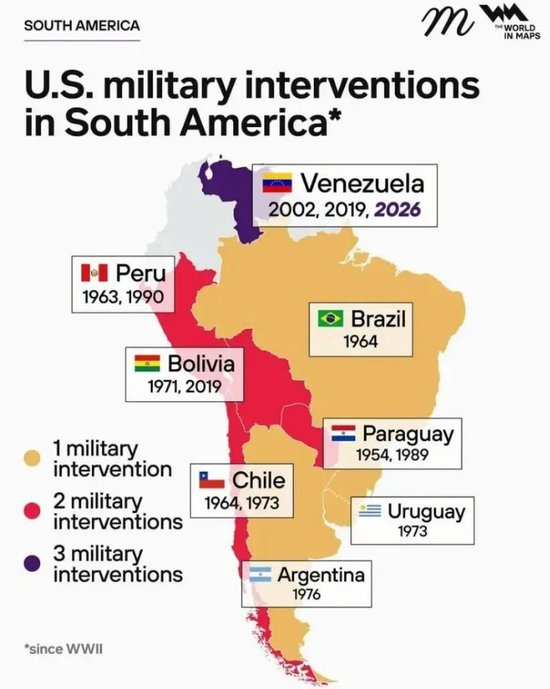 美国被爆对委内瑞拉动手背后，暗藏一个更大图谋！