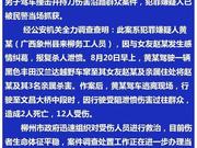 广西警方：犯罪嫌疑人已被民警当场抓获