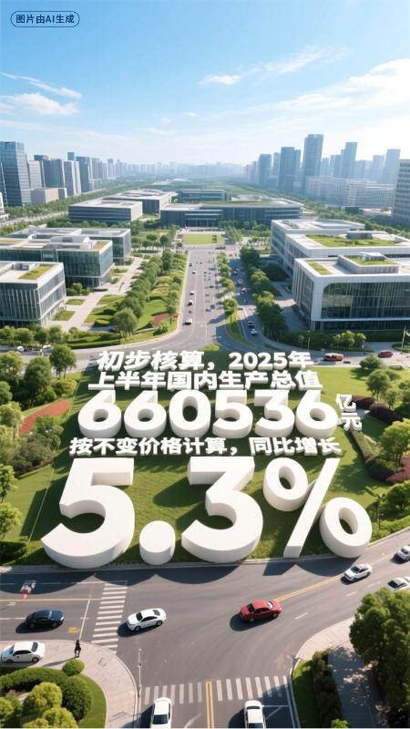 AI数绘中国经济半年报