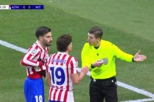 欧冠四连胜终结!国米1-2马竞 吉梅内斯补时绝杀阿尔瓦雷斯破门