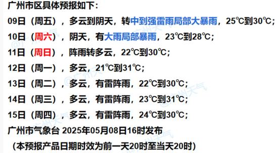 广东有100多个暴雨预警,深圳进入暴雨戒备状态