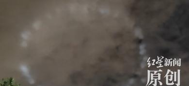 北京夜空出现“神秘光环” 目击者:很像UFO,持续10分钟后瞬间消失 当地回应:是灯光秀