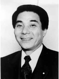 ·1996年，在日本政坛任职的古贺诚。（日本时事通讯社）