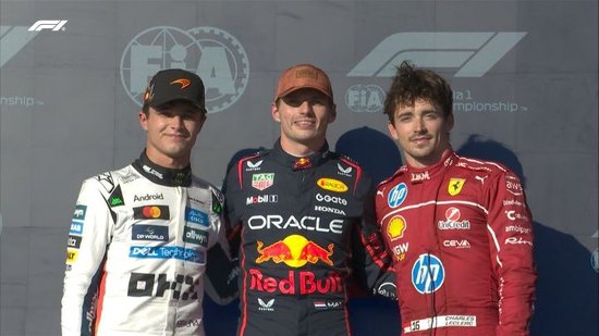 太快了!F1美国站排位赛:维斯塔潘杆位,诺里斯、勒克莱尔二三名