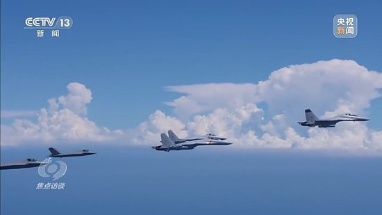 焦点访谈丨海上实兵训练首秀 福建舰电磁弹射战力拉满