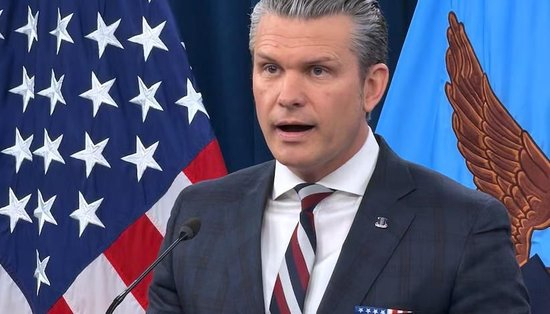 △美国国防部长赫格塞思13日就美军对伊朗行动举行新闻发布会