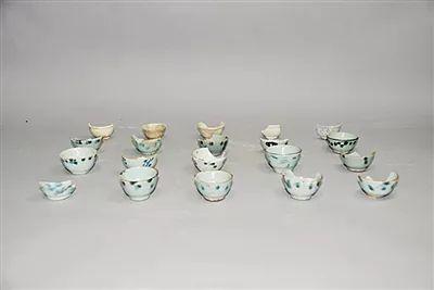 青花品酒杯 图片来自安徽文物考古研究所