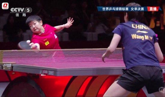 巅峰对决!孙颖莎4比3战胜王曼昱 夺女单冠军