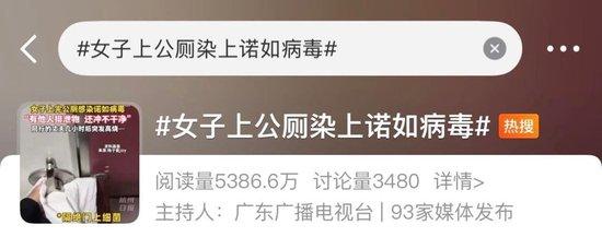 上完公厕,夫妻俩接连中招……警惕这个隐秘传播方式!