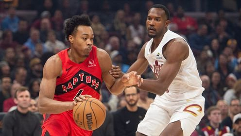 猛龙击败骑士 巴恩斯28+10+8 奎克利25+6 米切尔31+6+6