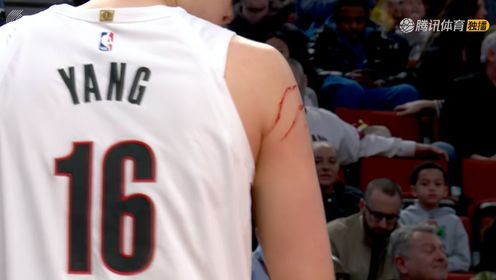 杨瀚森3分3板2助5犯 开拓者险胜火箭 阿夫迪亚赛季新高41分