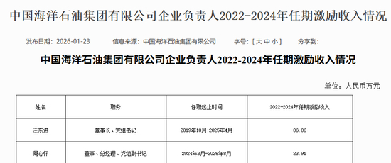 87家央企负责人,激励收入公开