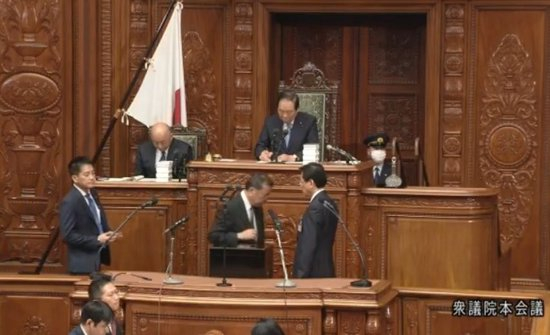 日本国会众议院首相指名选举投票开始