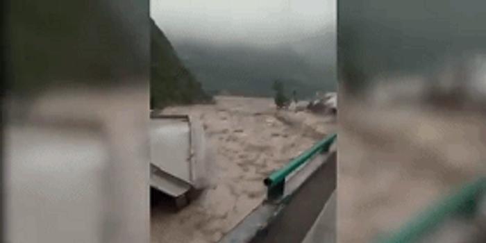 最不愿见灾难的地方受灾 四川汶川为何又现泥石流