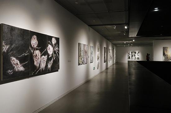“光之语——雷双艺术展”展览现场