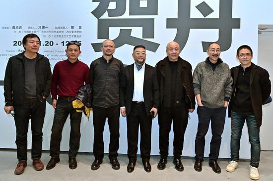 从左至右:隋丞 蔡青 孔国桥 贺丹 焦野 杨锋 廖宗蓉