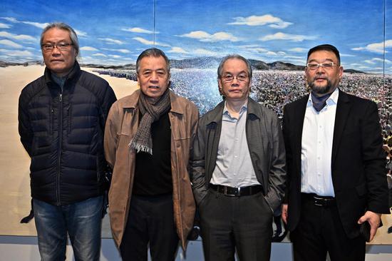 从左至右:石冲 尚杨 彭德 贺丹