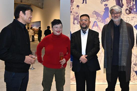 从左至右:戴卓群 王檬檬 贺丹 贾廷峰