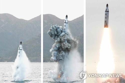朝鲜今天凌晨发射潜射导弹,在飞行500公里后第一次落入日本防空识别区。