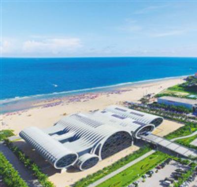 位于广东阳江市海陵岛十里银滩的海上丝绸之路博物馆。梁文栋摄