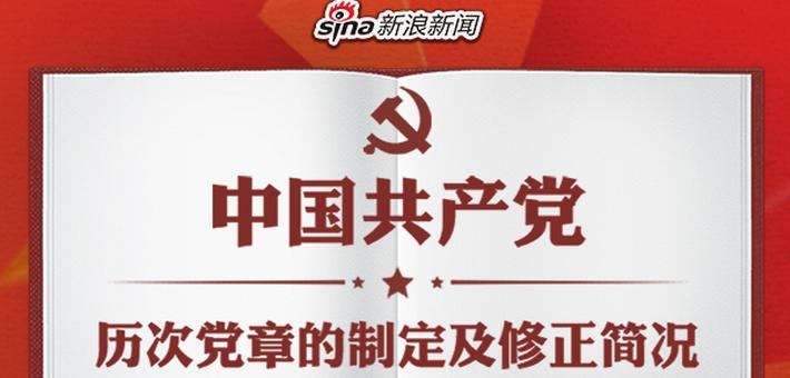 图解：中共历次党章的制定及修正简况