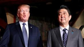 特朗普调侃安倍